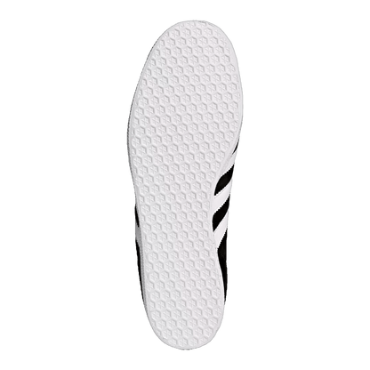 adidas Gazelle Core Black Cloud White Gold Sohle BB5476