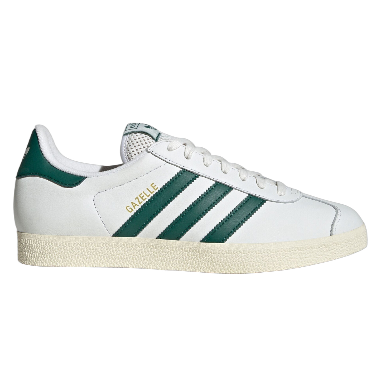adidas Gazelle Core White Collegiate Green Cream White JH5397