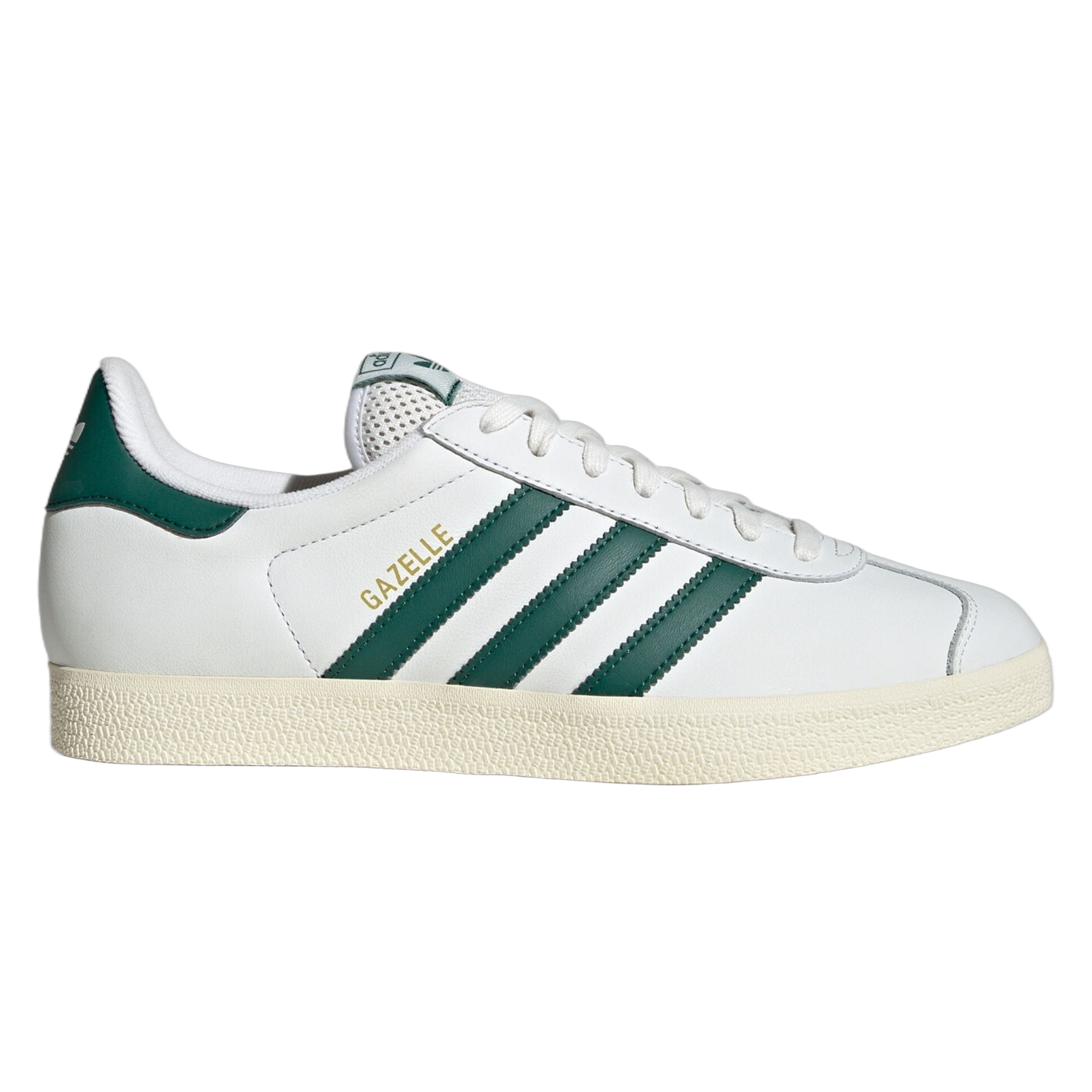 adidas Gazelle Core White Collegiate Green Cream White JH5397