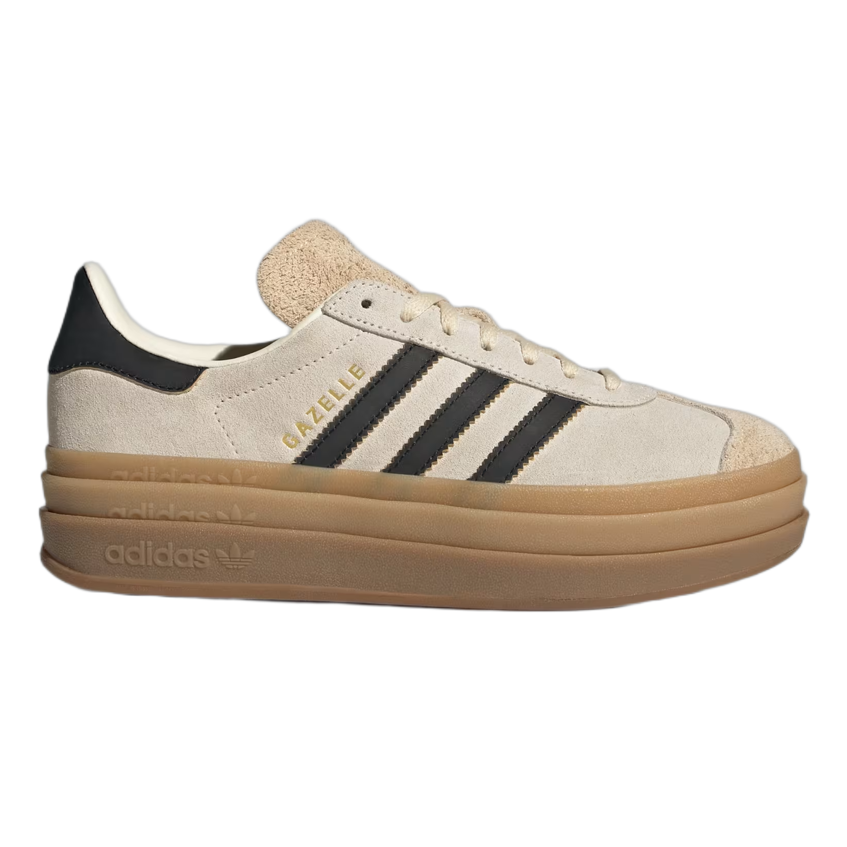 adidas Gazelle Cream White Core Black Sand Strata (W) JS3892