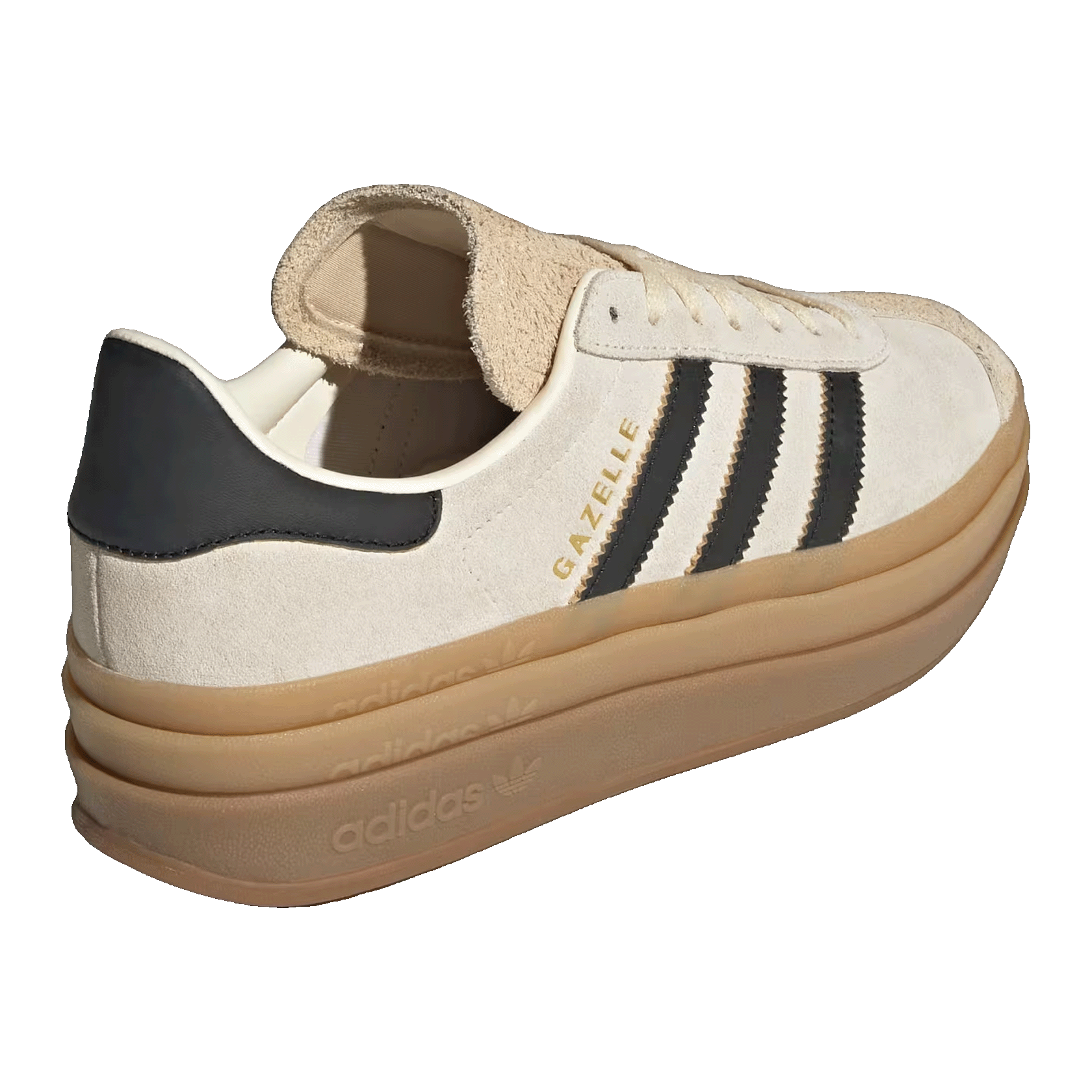 adidas Gazelle Cream White Core Black Sand Strata (W) Back JS3892
