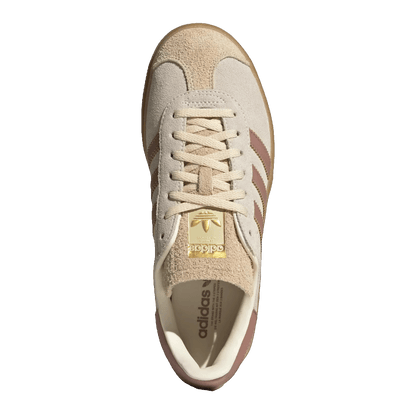adidas Gazelle Cream White Warm Clay Sand Strata (W) Oben JS3893