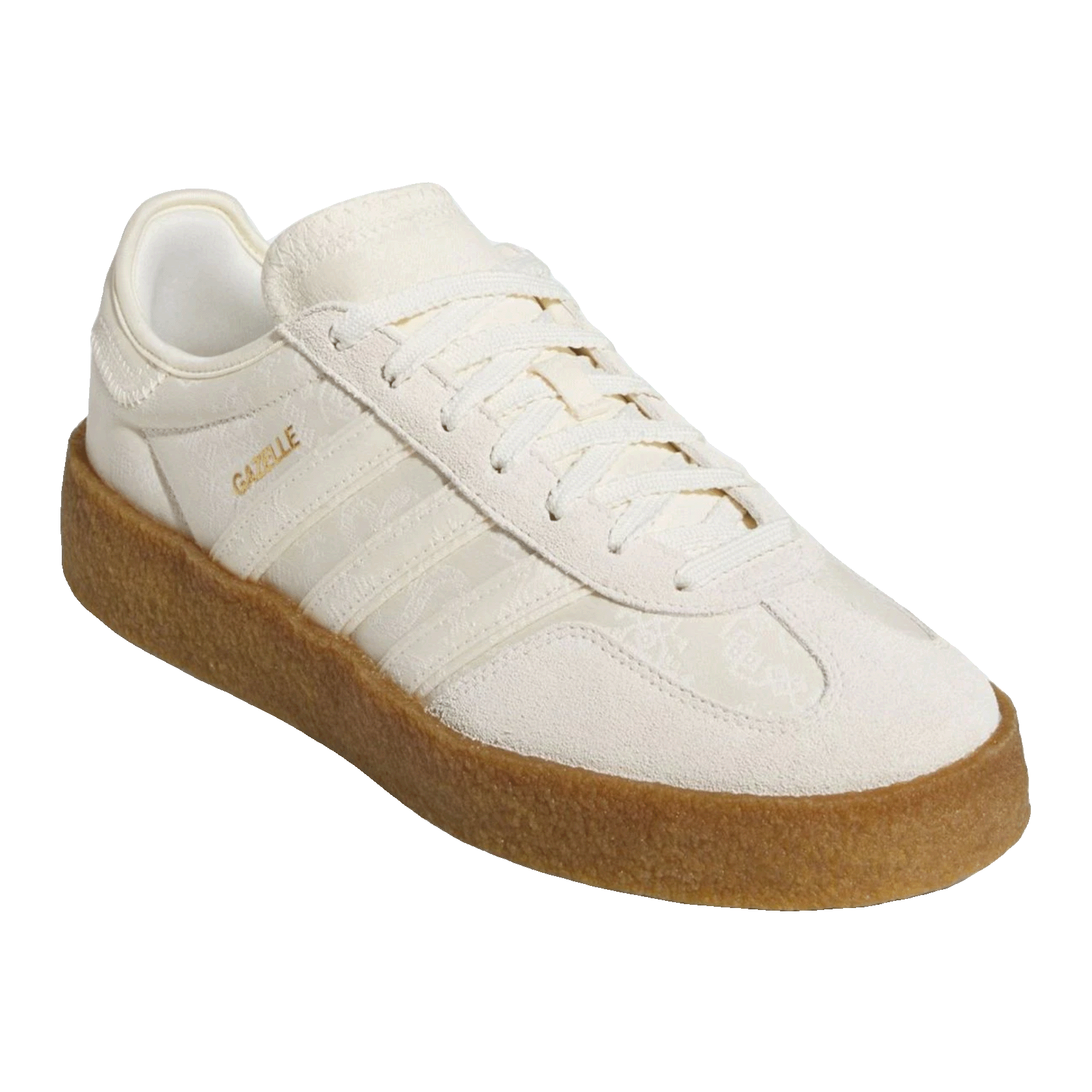 adidas Gazelle Crepe CLOT By Edison Chen Crew White Side