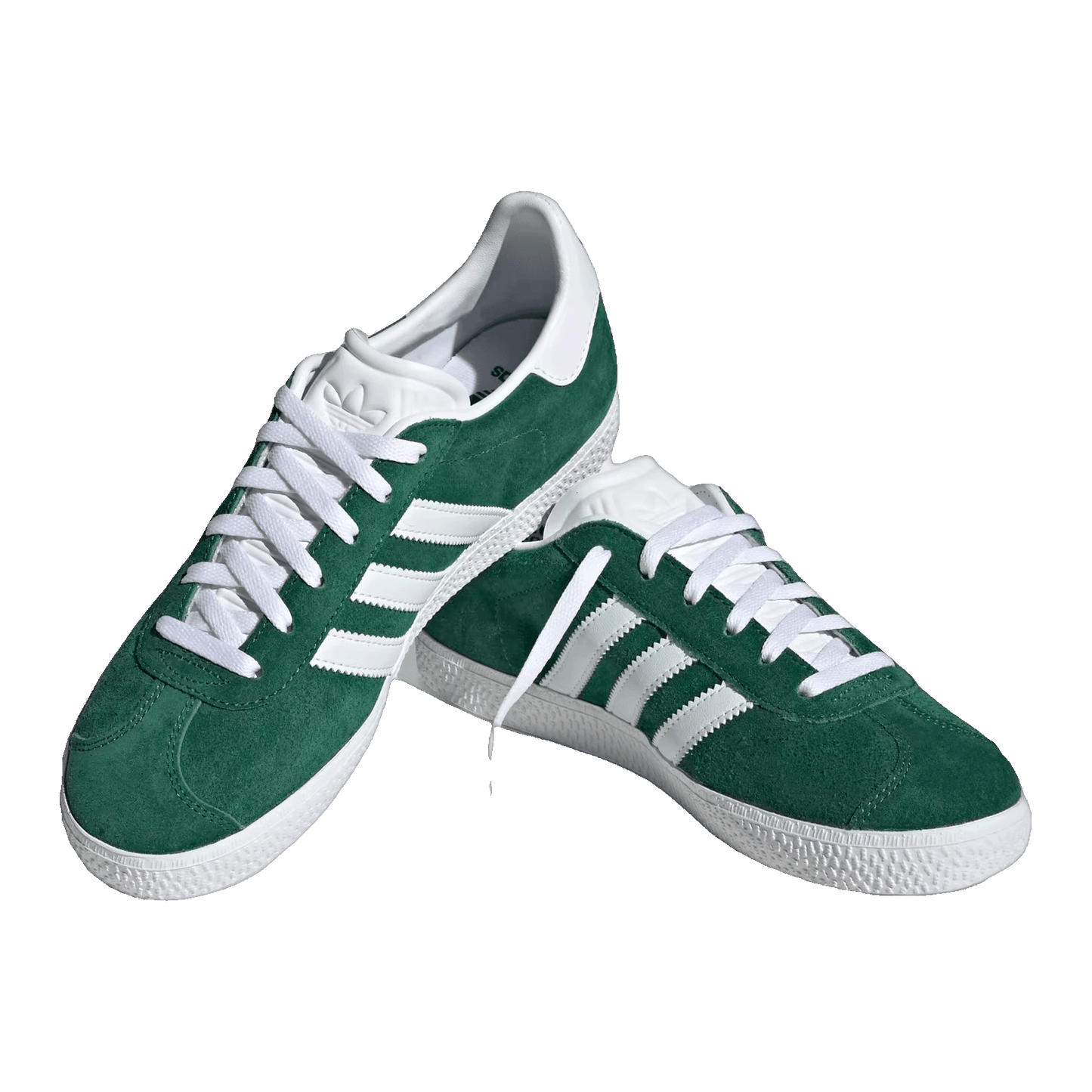 adidas Gazelle Dark Green Cloud White (GS) Side