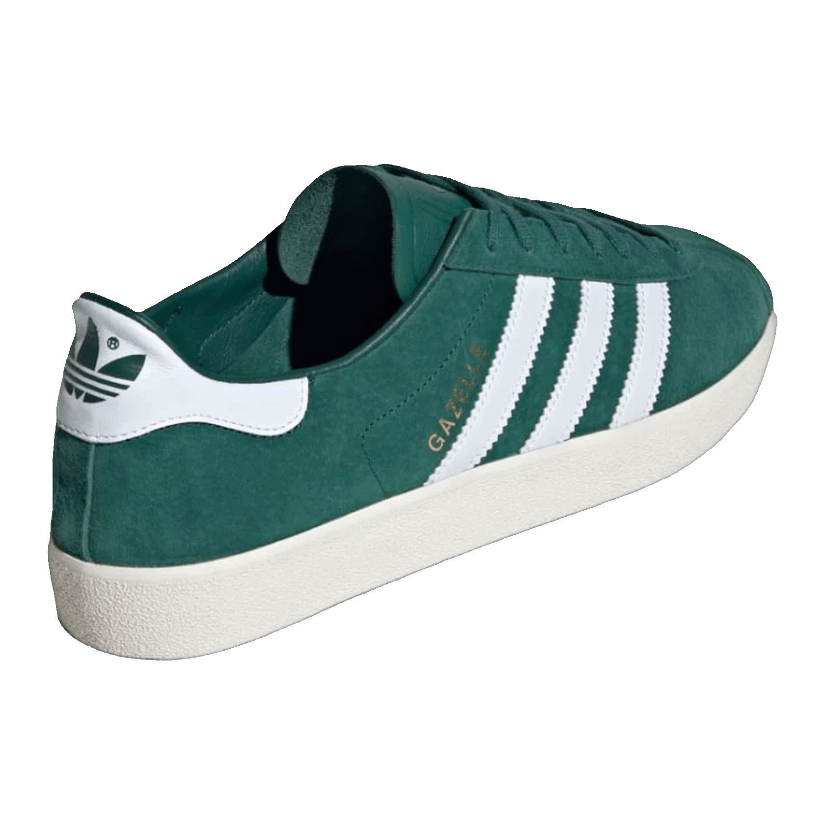 adidas Gazelle Decon Collegiate Green Cloud White Gold Metallic Back IE9168