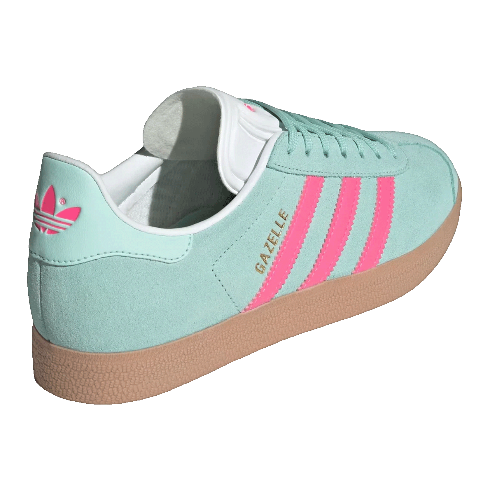 adidas Gazelle Flash Aqua Lucid Pink (W) Back JI1375