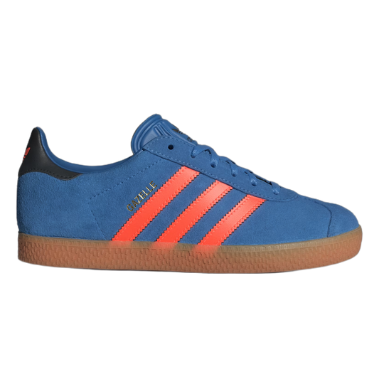 adidas Gazelle Focus Blue Solar Orange Core Black (GS) JP7124