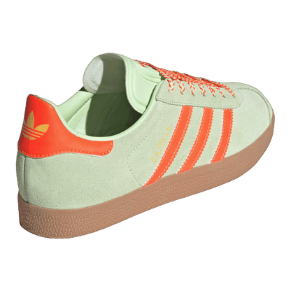 adidas Gazelle Green Orange Gum (W) Back JH7212