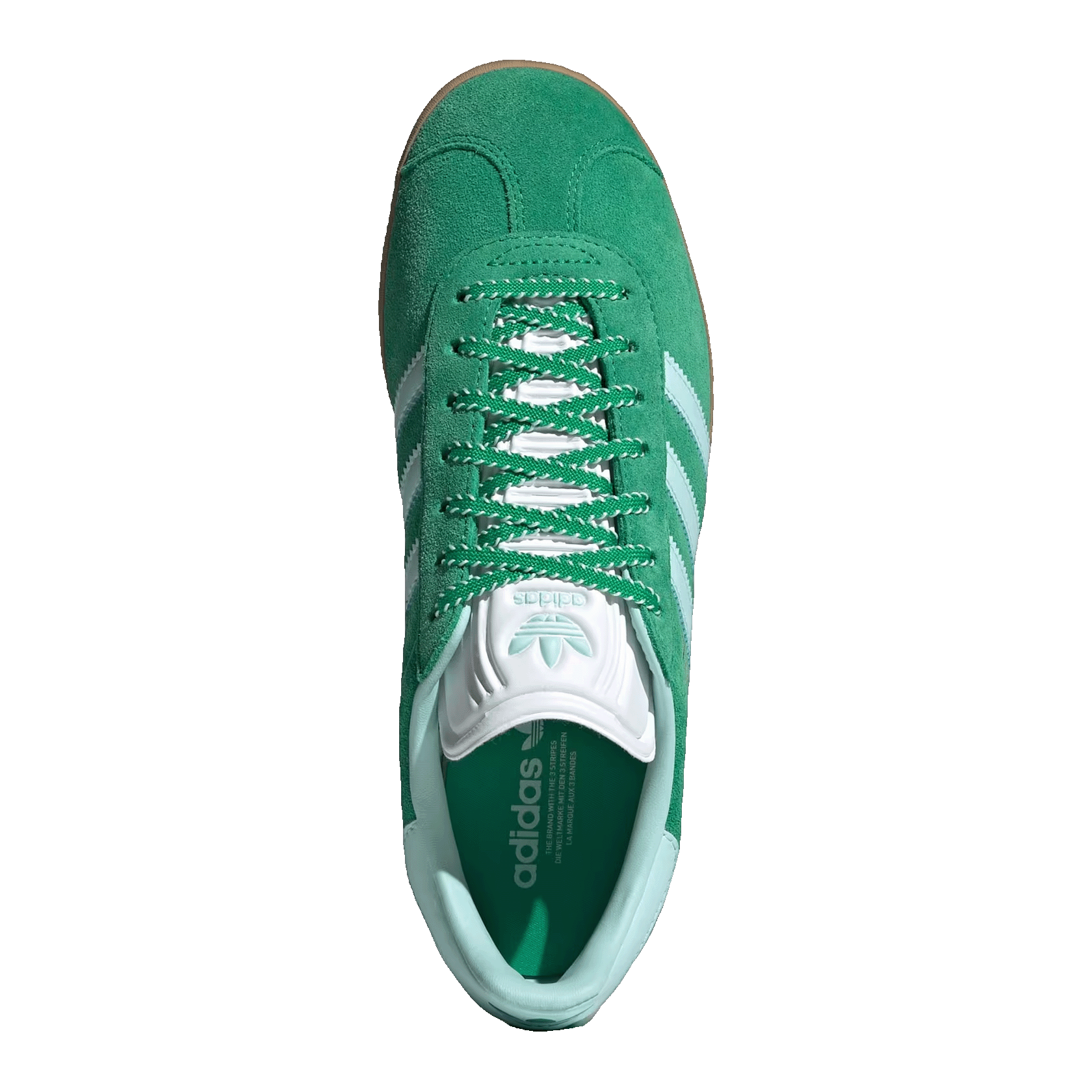 adidas Gazelle Green Semi Flash Aqua (W) Oben JH7218