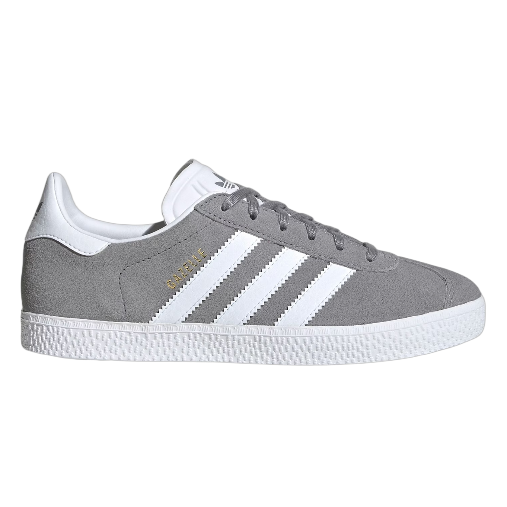 adidas Gazelle Grey Cloud White Gold Metallic (GS) FW0716