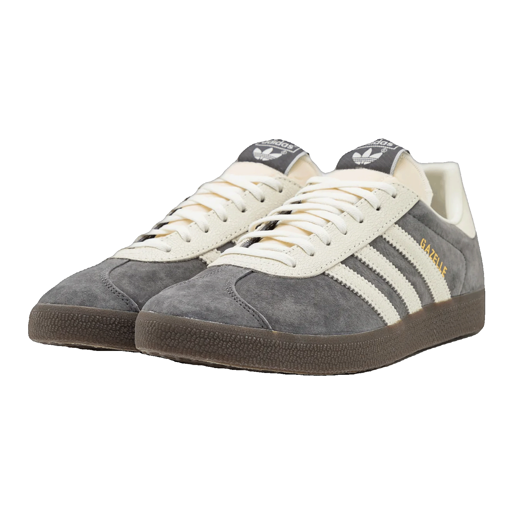 adidas Gazelle Grey Off White Gum Side JH6378