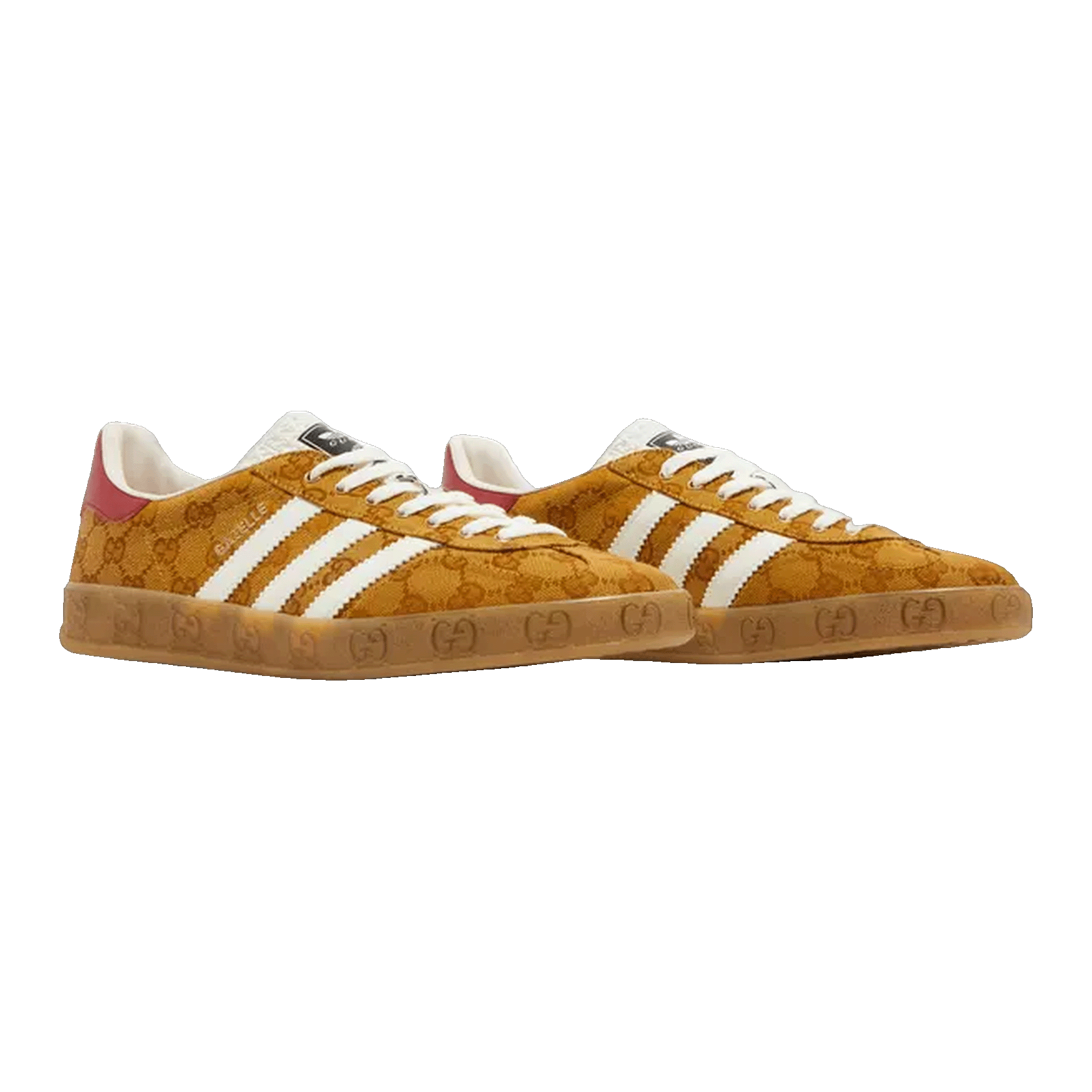 adidas Gazelle Gucci Original GG Beige Brown Side 707850 UWV20 7162/HQ8850