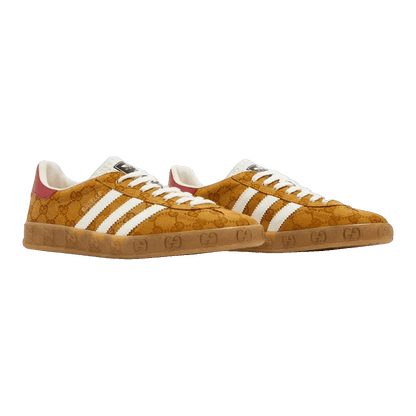 adidas Gazelle Gucci Original GG Beige Brown Side 707850 UWV20 7162/HQ8850
