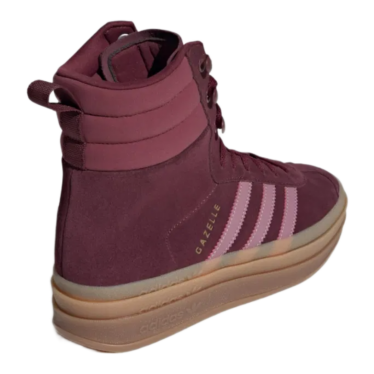 adidas Gazelle High Maroon Wonder Orchid (W) Back ID6882