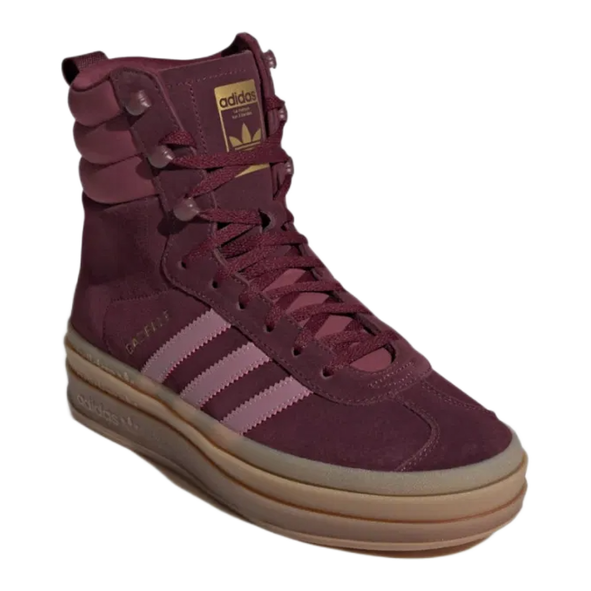 adidas Gazelle High Maroon Wonder Orchid (W) Side ID6882