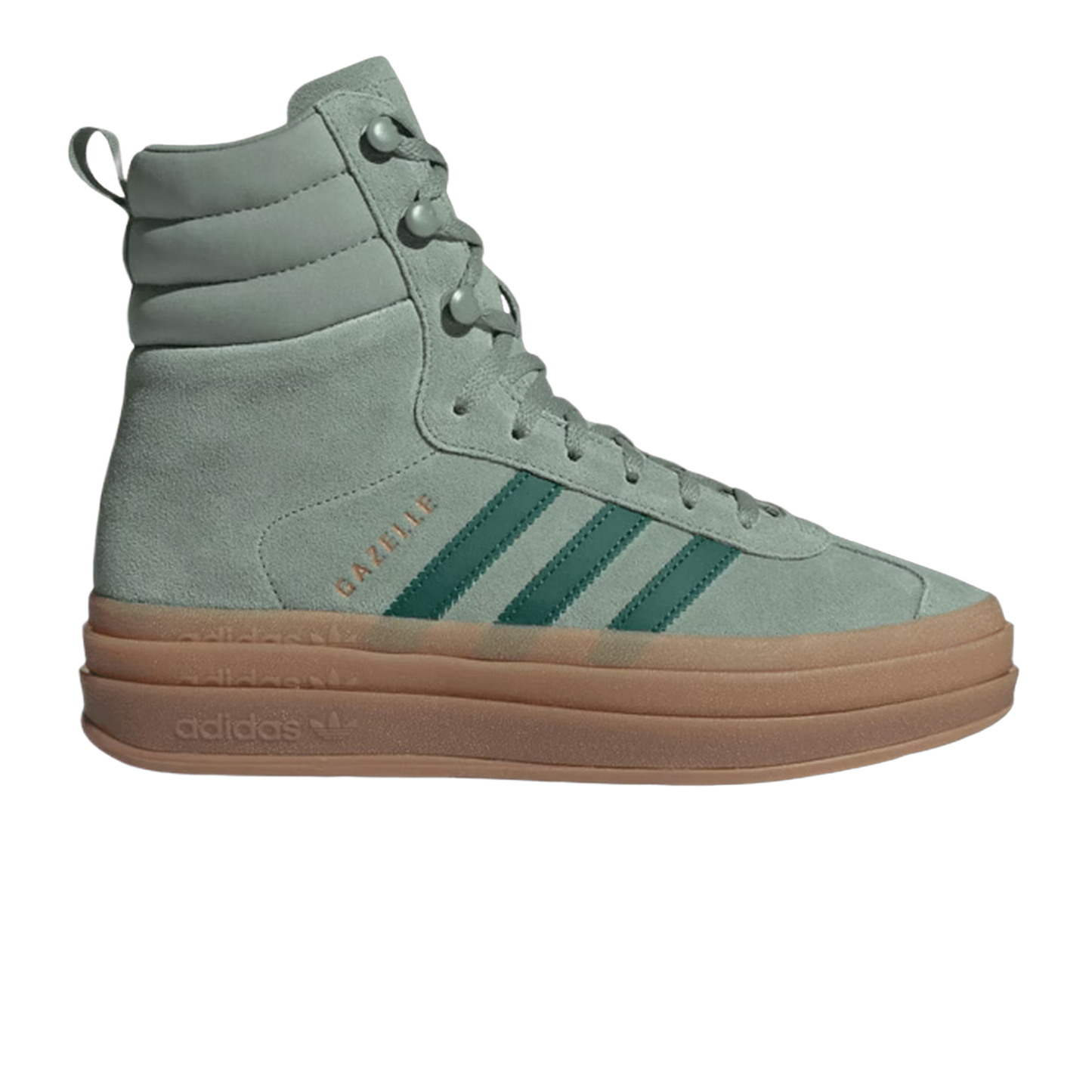 adidas Gazelle High Silver Green (W) ID6982