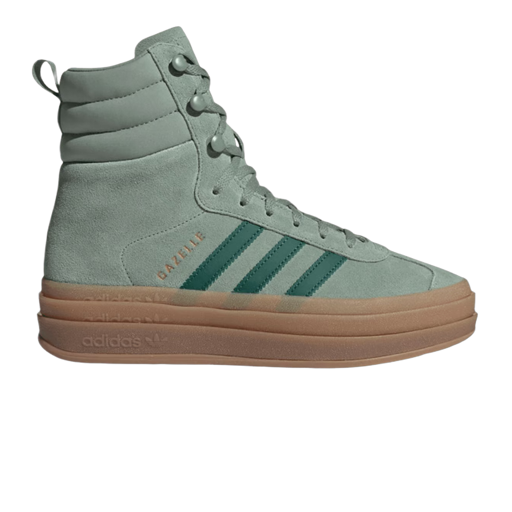 adidas Gazelle High Silver Green (W) ID6982
