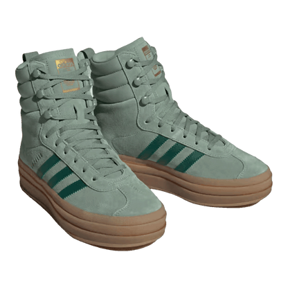 adidas Gazelle High Silver Green (W) Side ID6982