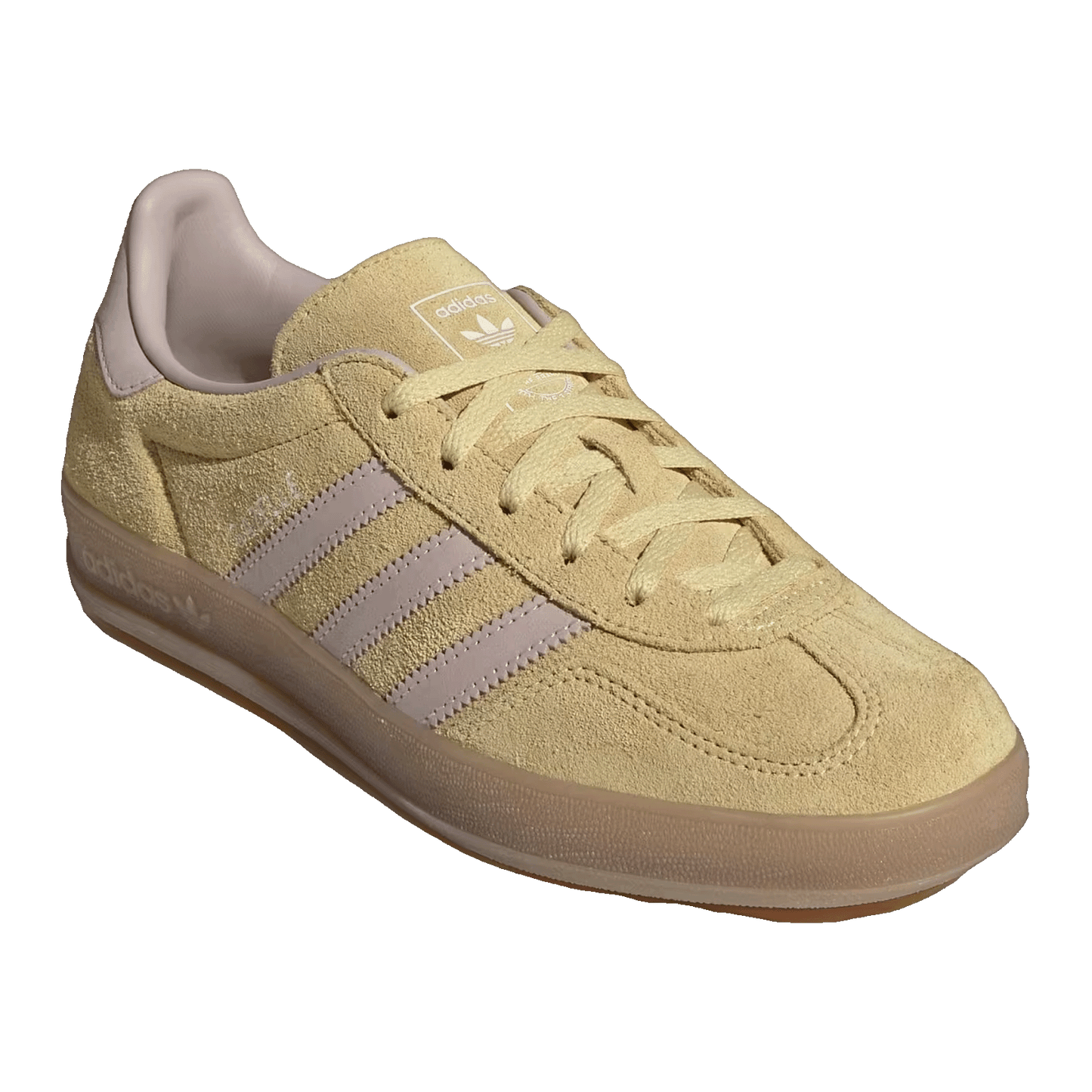 adidas Gazelle Indoor Almost Yellow Wonder Quartz (W) Side IH9220
