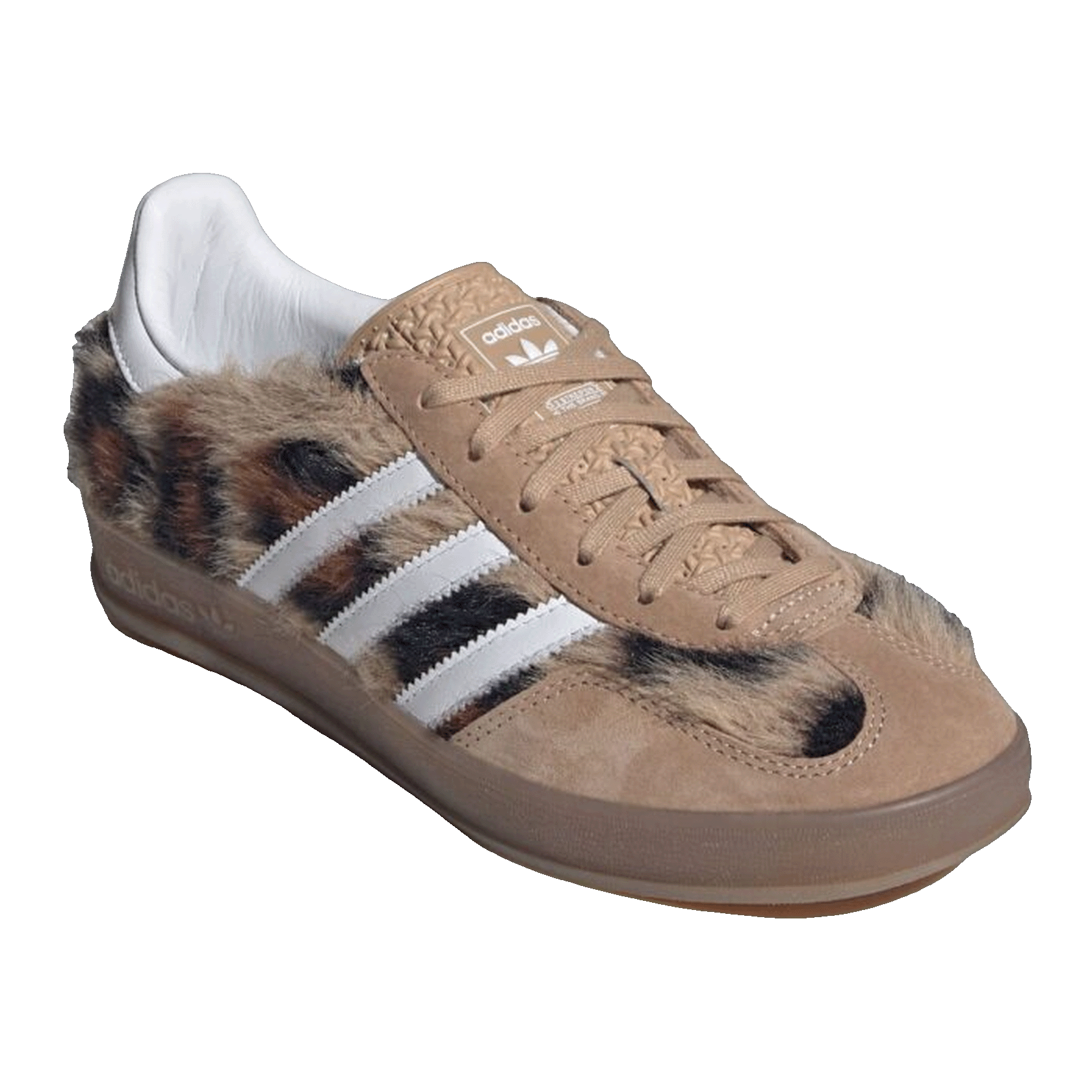 adidas Gazelle Indoor atmos Pink Trinity Leopard Warm Sand (W) Side