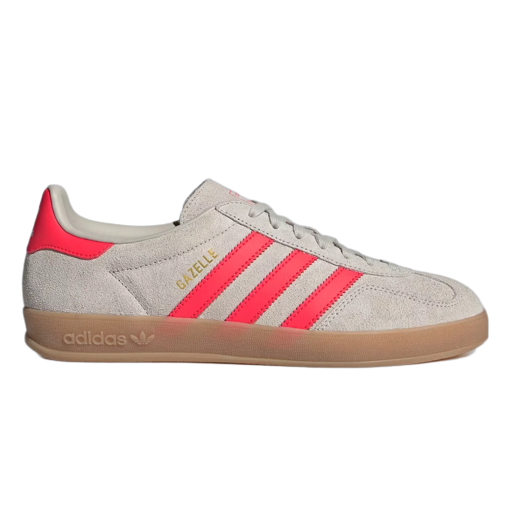 adidas Gazelle Indoor Beige Lucid Red JR3840