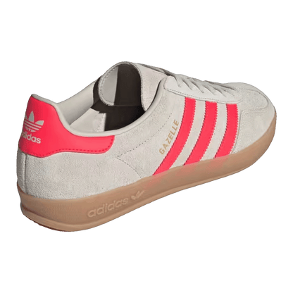 adidas Gazelle Indoor Beige Lucid Red Back JR3840