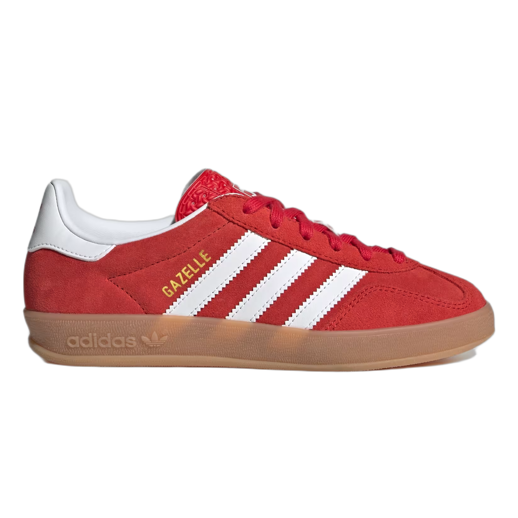 adidas Gazelle Indoor Better Scarlet Cloud White Gum (GS) JS3801
