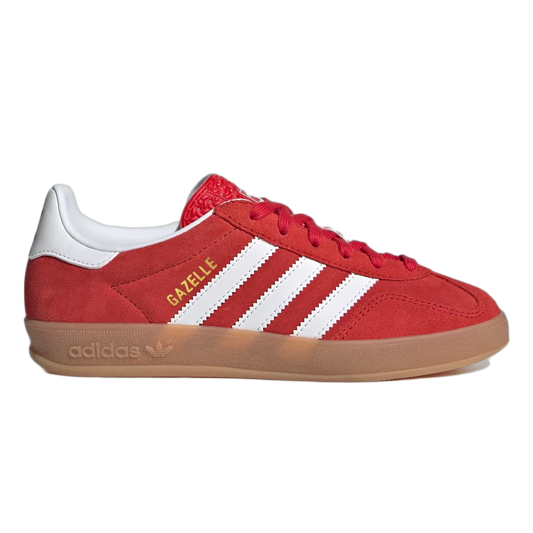 adidas Gazelle Indoor Better Scarlet Cloud White Gum (GS) JS3801
