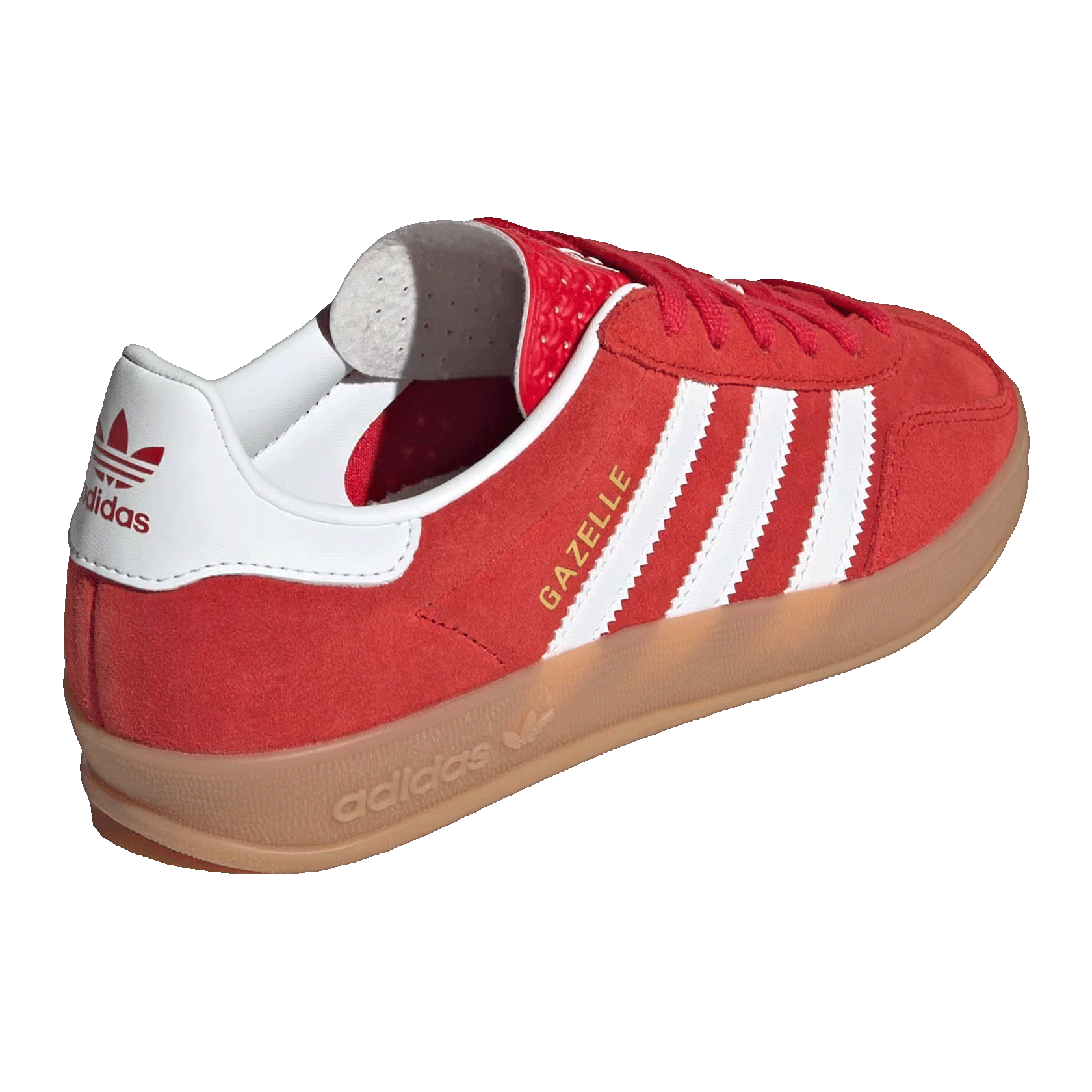 adidas Gazelle Indoor Better Scarlet Cloud White Gum (GS) Back JS3801