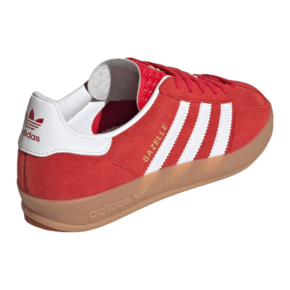 adidas Gazelle Indoor Better Scarlet Cloud White Gum (GS) Back JS3801