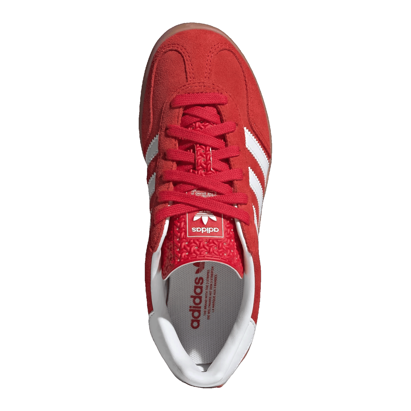 adidas Gazelle Indoor Better Scarlet Cloud White Gum (GS) Oben JS3801