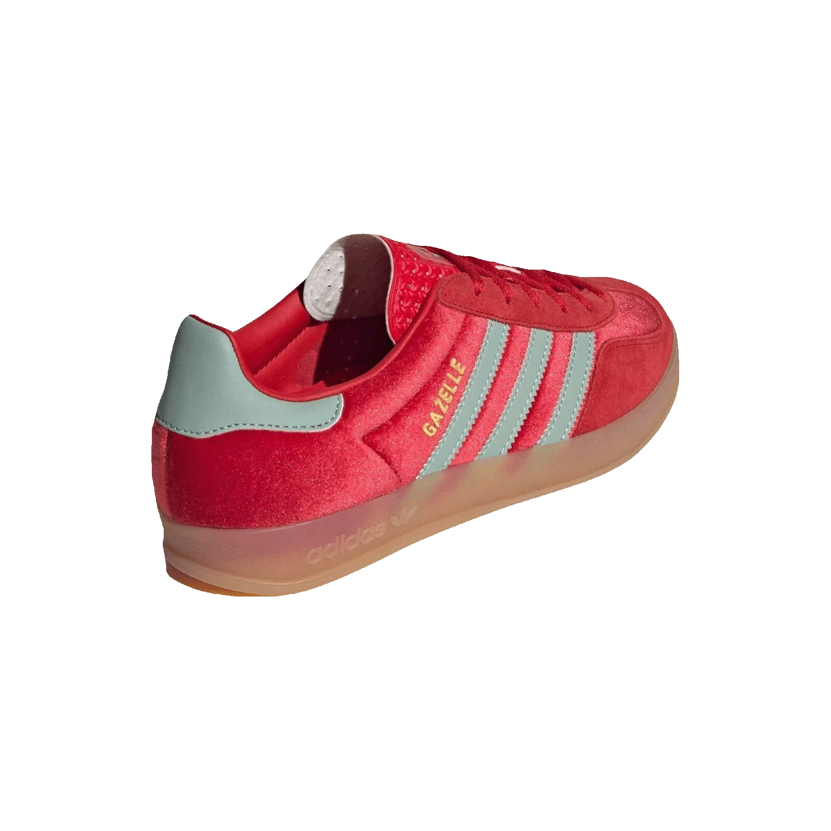 adidas Gazelle Indoor Better Scarlet Hazy Green (W) Back