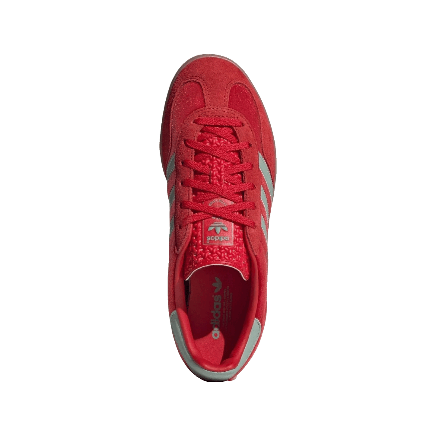 adidas Gazelle Indoor Better Scarlet Hazy Green (W) Oben