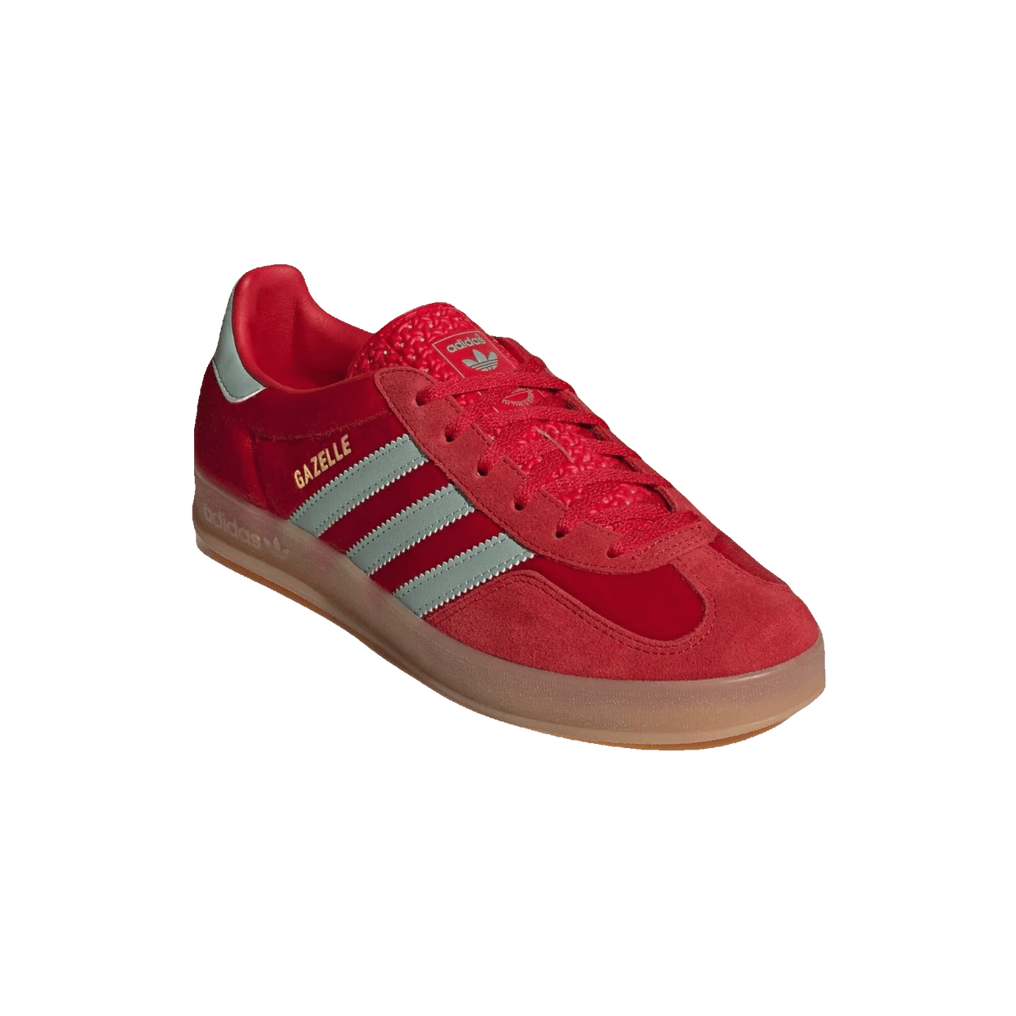 adidas Gazelle Indoor Better Scarlet Hazy Green (W) Side