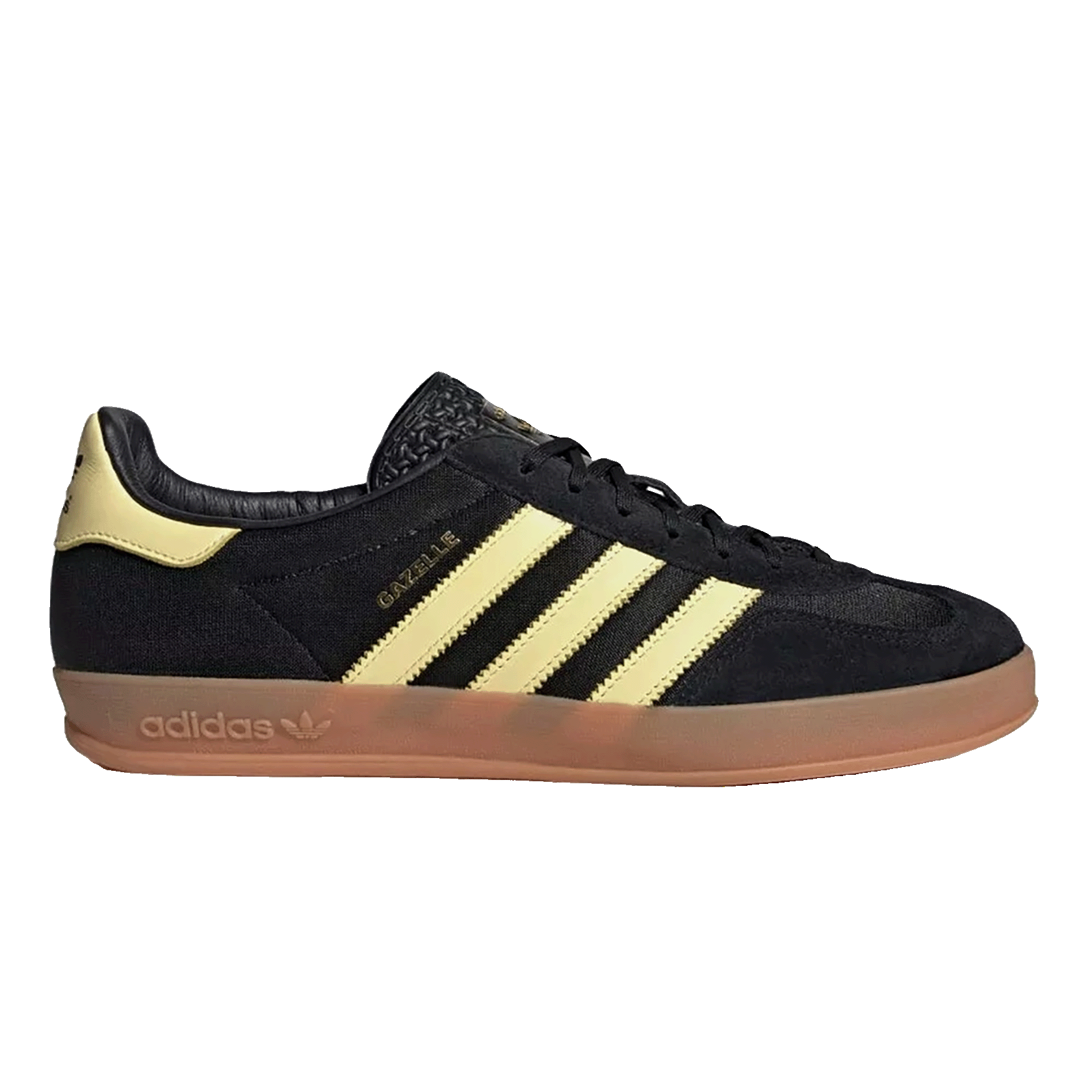 adidas Gazelle Indoor Black Almost Yellow Gum