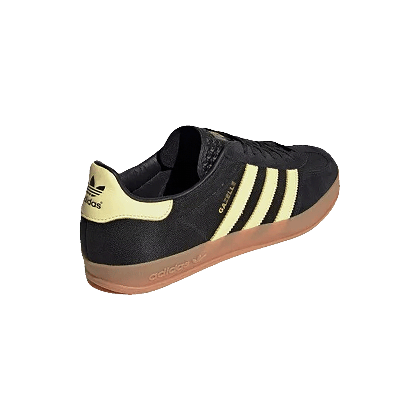 adidas Gazelle Indoor Black Almost Yellow Gum Back