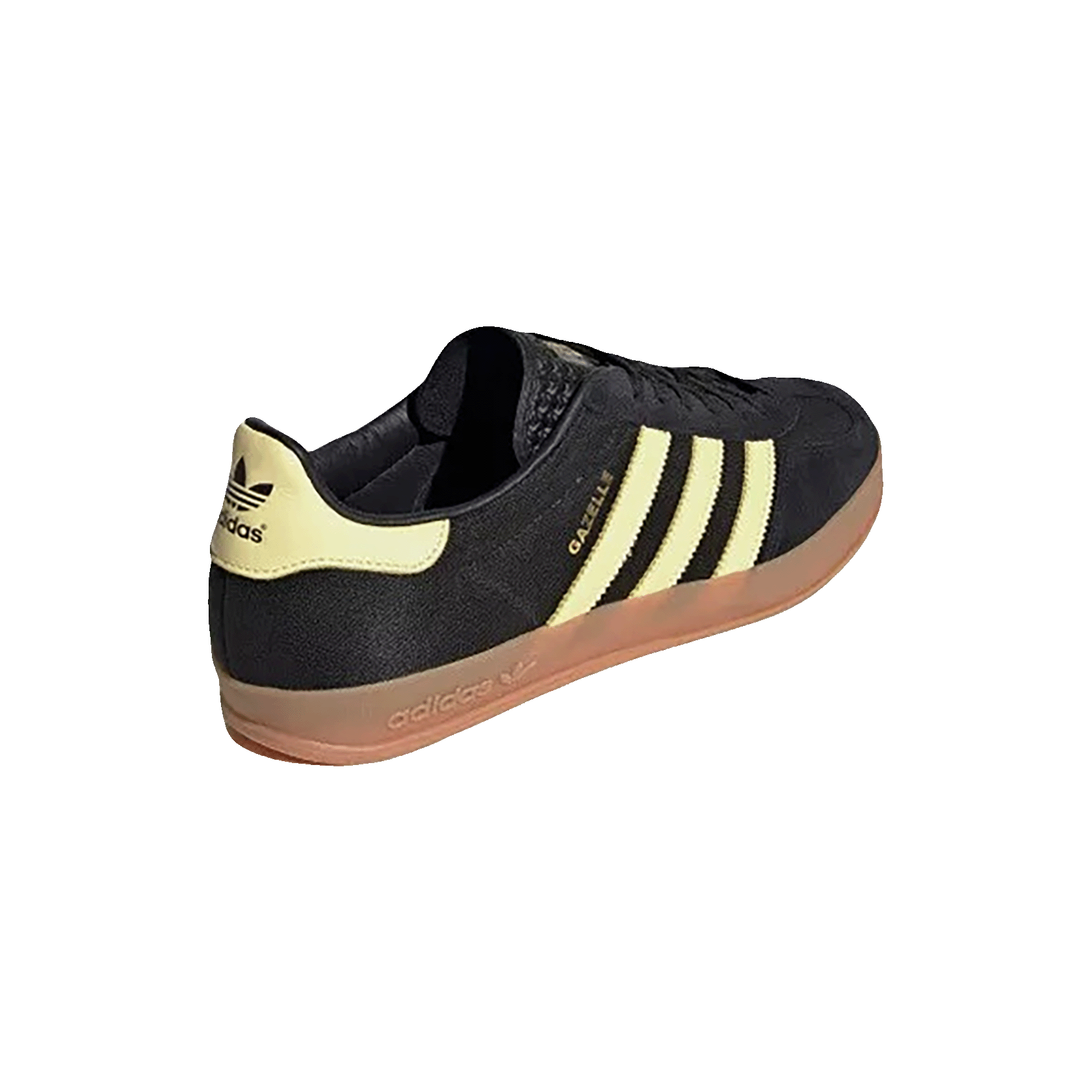 adidas Gazelle Indoor Black Almost Yellow Gum Back
