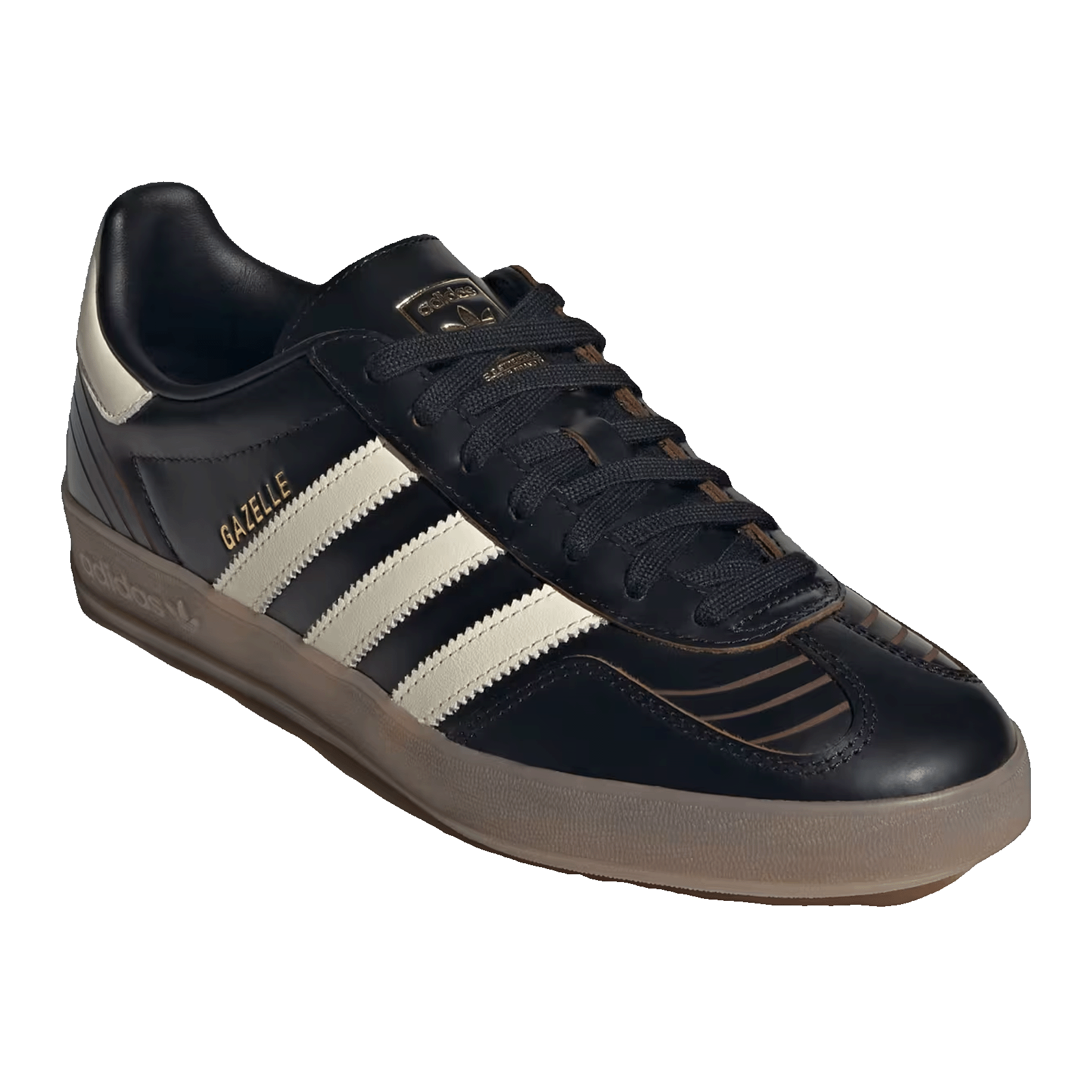 adidas Gazelle Indoor Black Cream White Gum Side IH9679