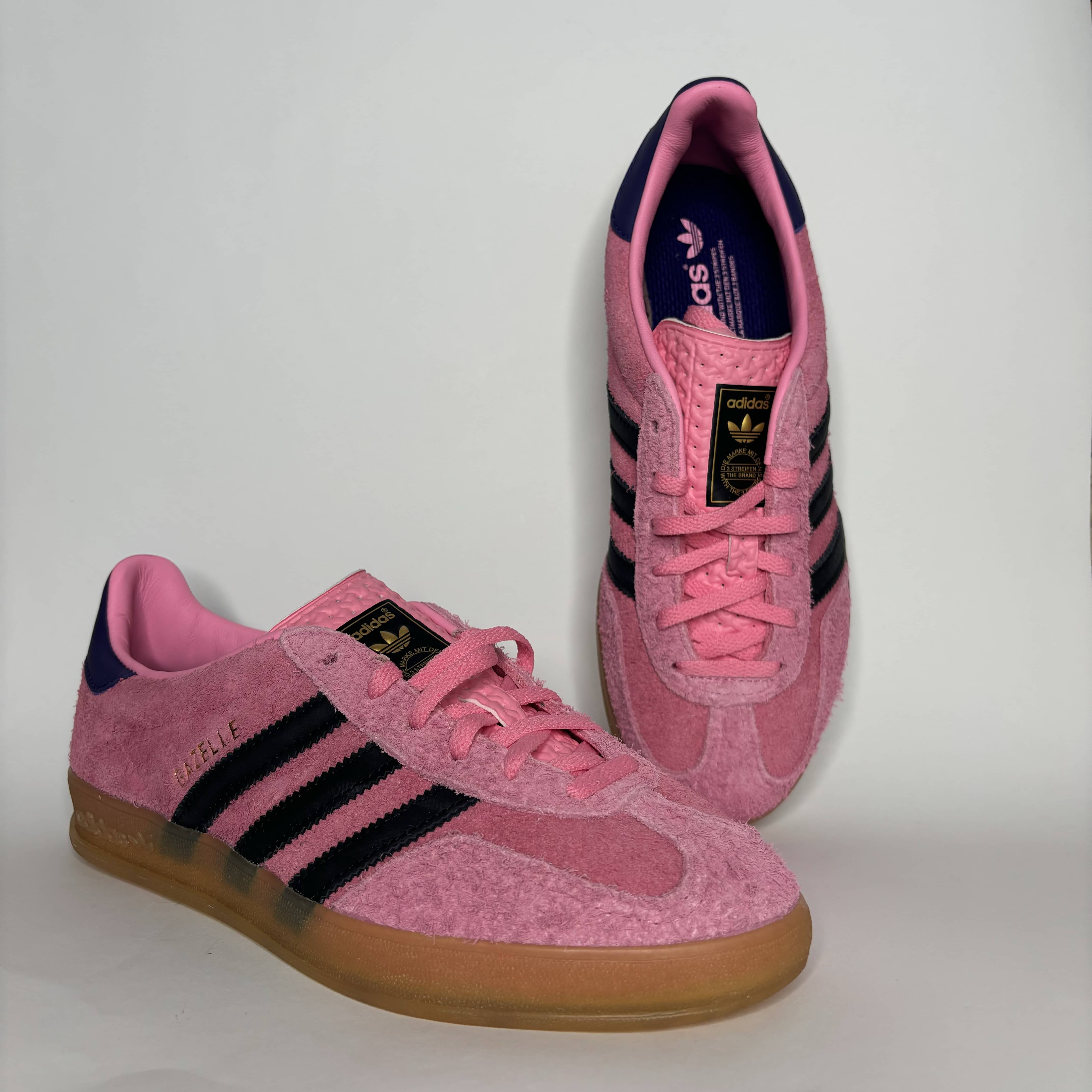 Adidas Gazelle Indoor Bliss Pink Purple W Forty Four Sneaker