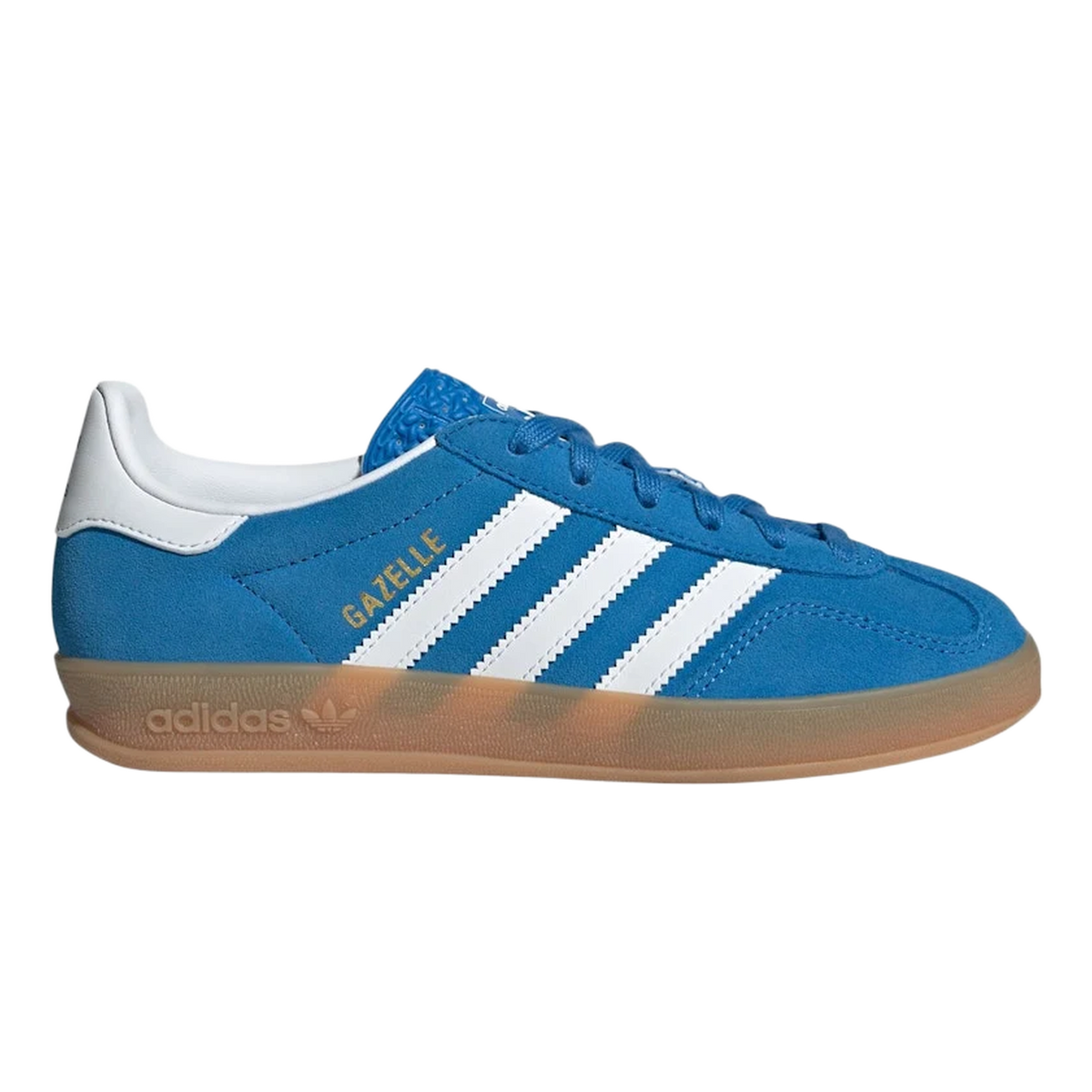 adidas Gazelle Indoor Blue Bird Cloud White Gum (GS) JS3802
