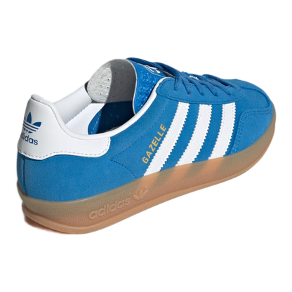 adidas Gazelle Indoor Blue Bird Cloud White Gum (GS) Back JS3802