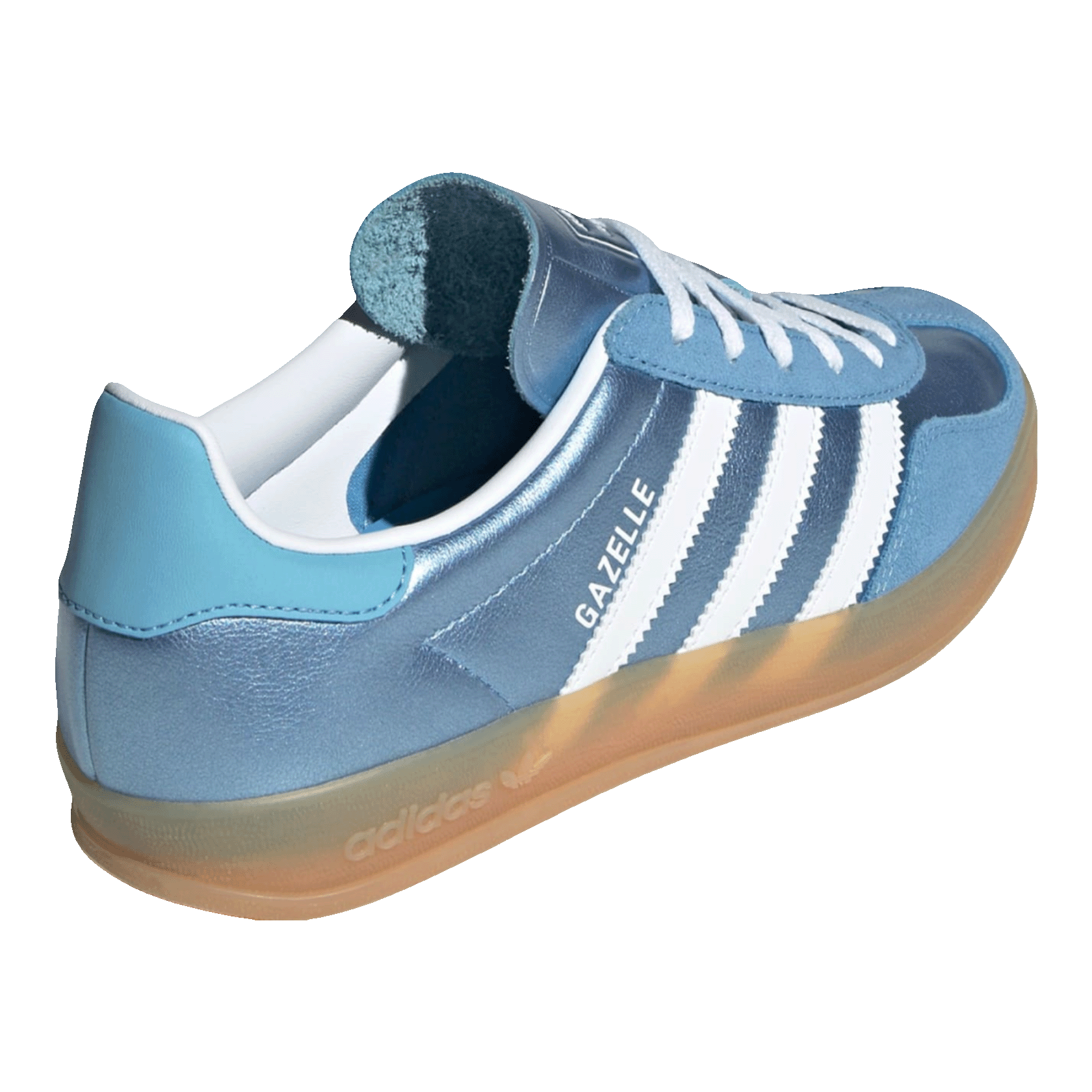 adidas Gazelle Indoor Blue Cloud White Gum (W) Back