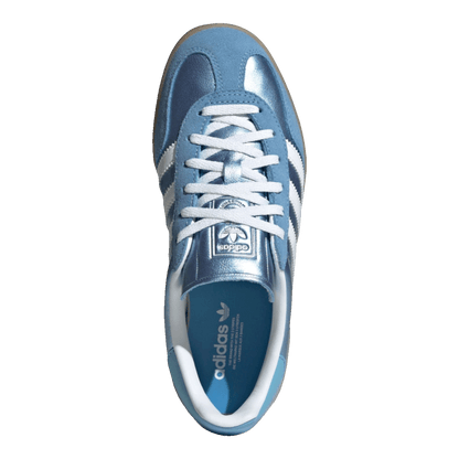 adidas Gazelle Indoor Blue Cloud White Gum (W) Oben