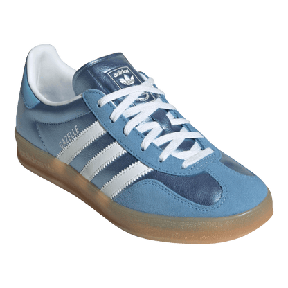 adidas Gazelle Indoor Blue Cloud White Gum (W) Side
