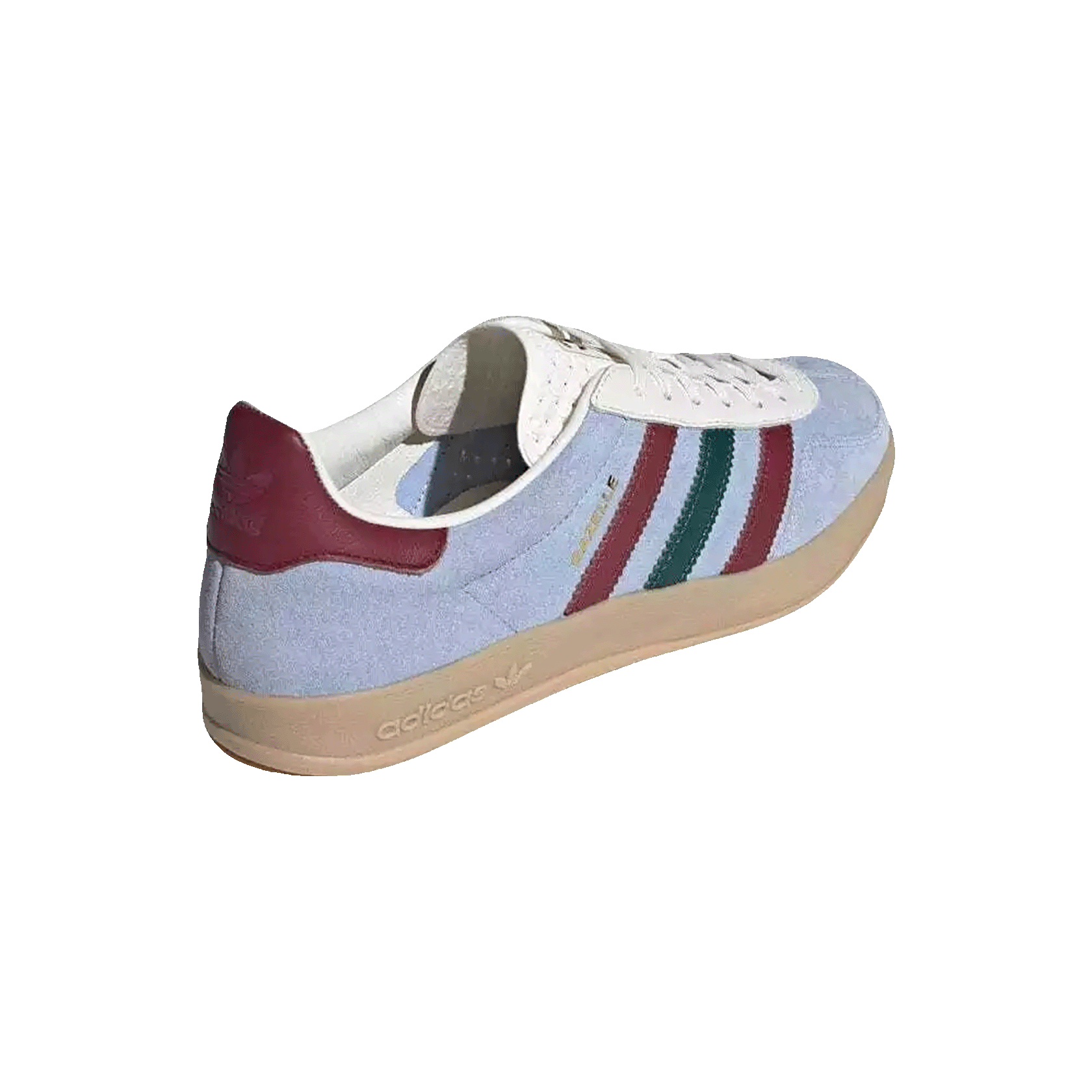 adidas Gazelle Indoor Blue Dawn Collegiate Burgundy Back