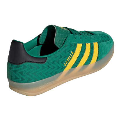 adidas Gazelle Indoor Bold Green EQT Yellow (W) Back JR2416