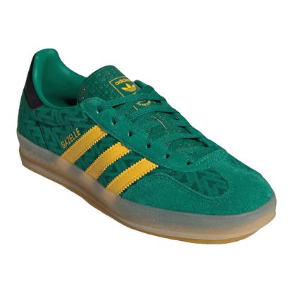 adidas Gazelle Indoor Bold Green EQT Yellow (W) Side JR2416