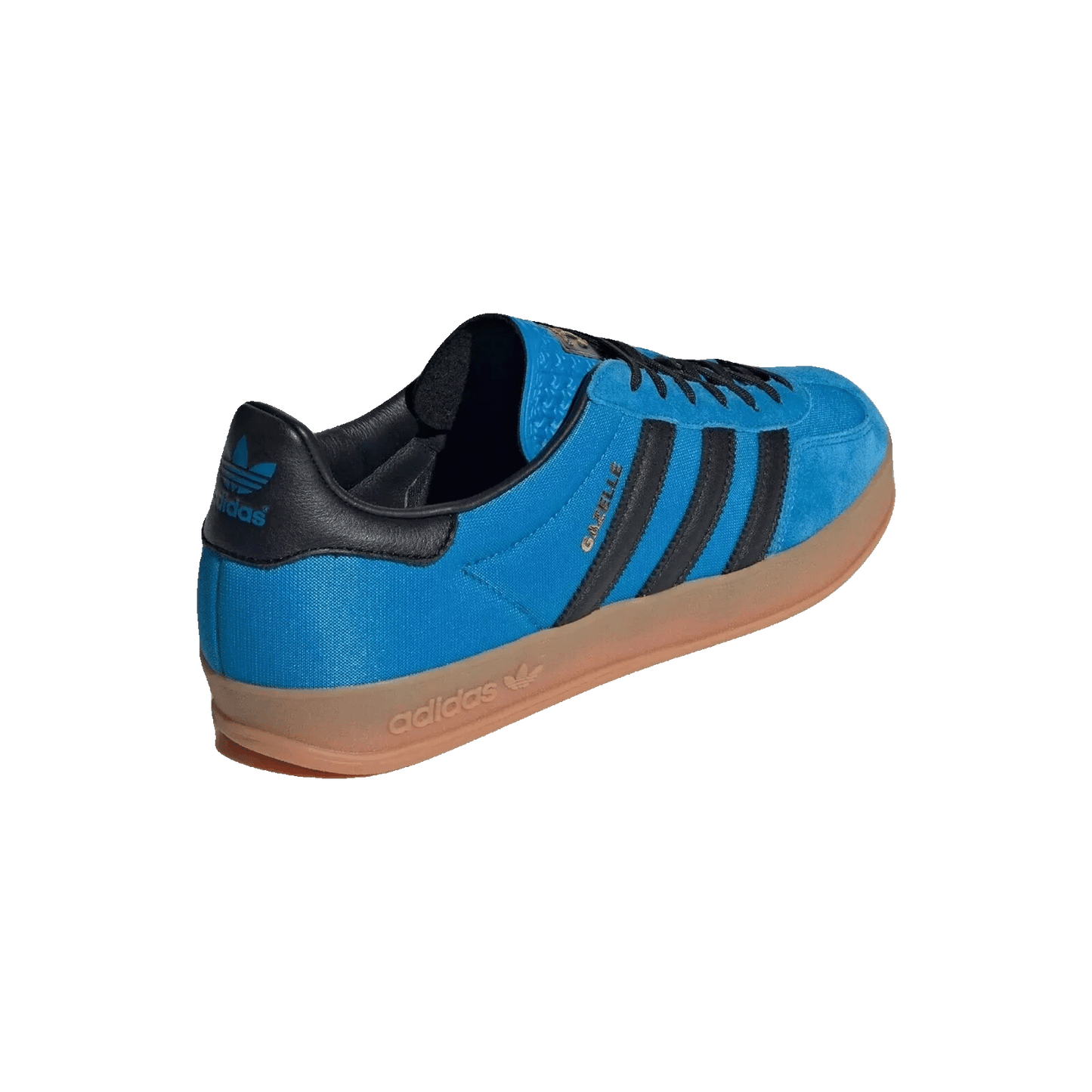adidas Gazelle Indoor Bright Blue Black Gum Back