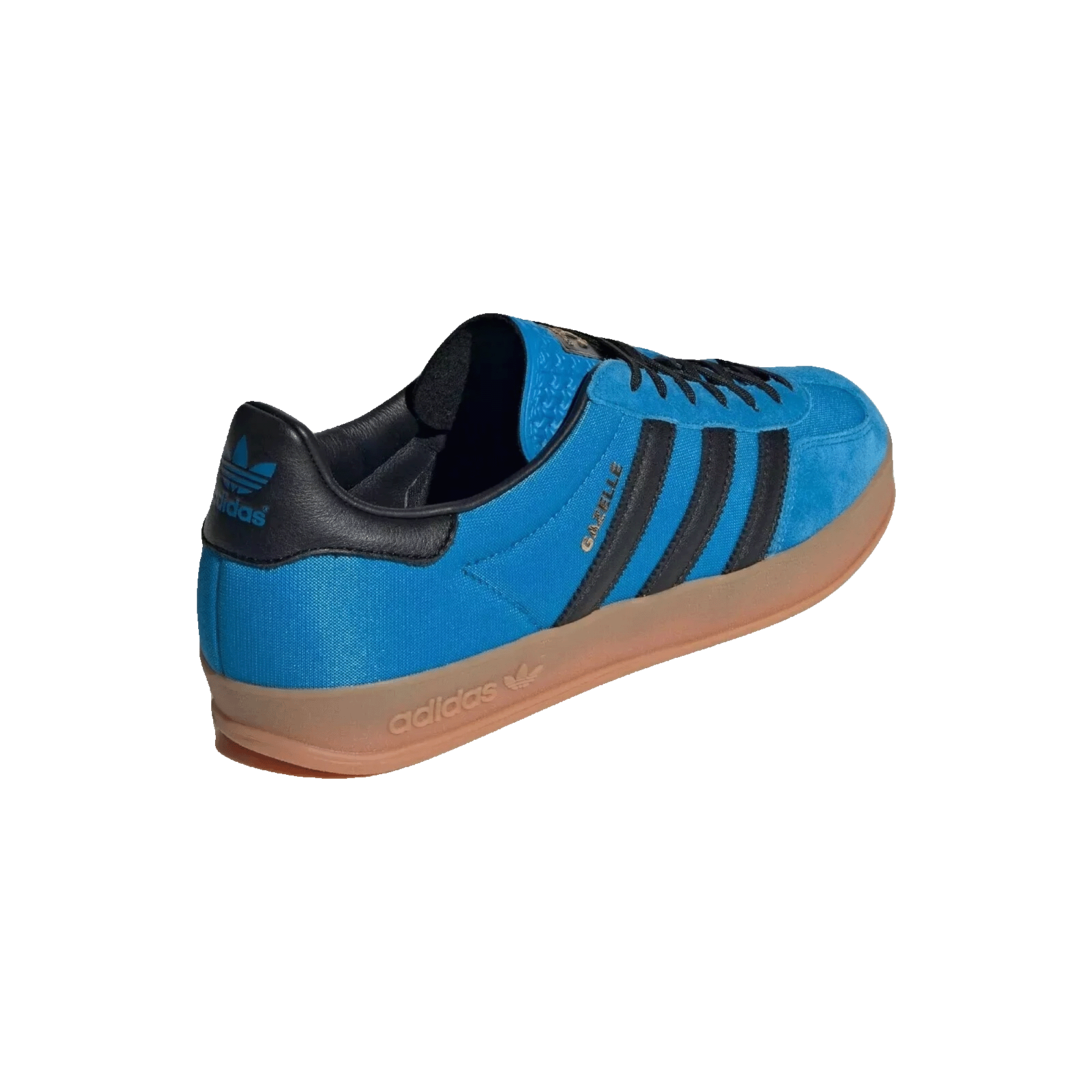 adidas Gazelle Indoor Bright Blue Black Gum Back