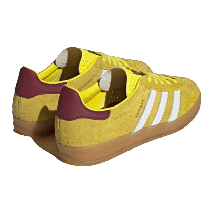 adidas Gazelle Indoor Bright Yellow Collegiate Burgundy (W) Back IE7003
